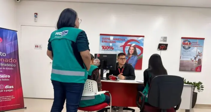 Procon notifica instituição bancária no interior do Acre por falha na prestação de serviços eletrônicos 2 Procon notifica instituição bancária no interior do Acre por falha na prestação de serviços eletrônicos