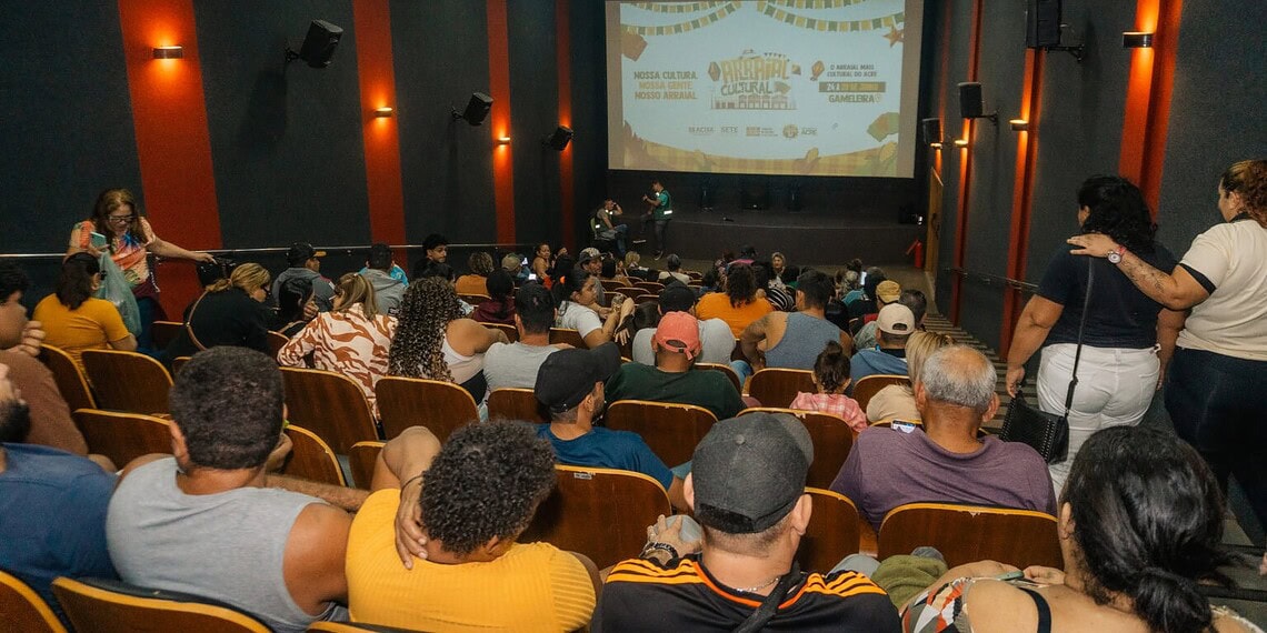 Sorteio foi realizado com a presença de inscritos no Cine Teatro Recreio. Foto: Bruno Moraes/Sete