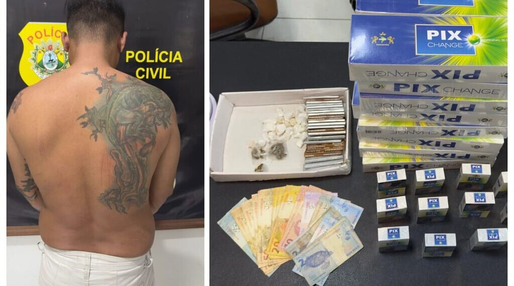 Traficante é preso no interior do Acre após ação integrada das polícias Civil e Militar