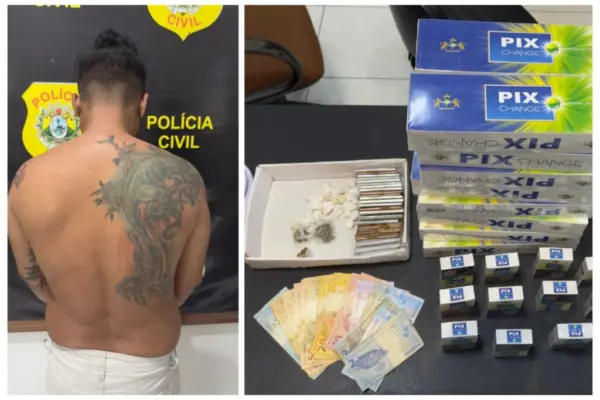 Traficante é preso no interior do Acre após ação integrada das polícias Civil e Militar