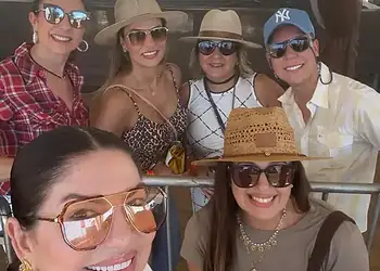 Paula Dossa, Lidiane Moraes, Claudia Souza, Gigi Hanan, Roberta Lima e Michelli Rodrigues durante o evento de abertura da Expoacre