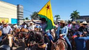 Veja galeria de fotos da Cavalgada 2025, que abriu a 50ª Expoacre em Rio Branco