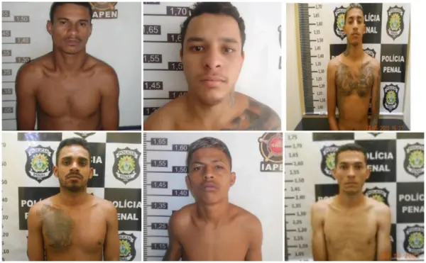 Governo divulga nomes dos detentos que fugiram do presídio em Rio Branco e corrige número de foragidos