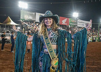 Sandy tem 24 anos e representa a Fazenda Nova Era. Foto: Raylanderson Frota/Secom