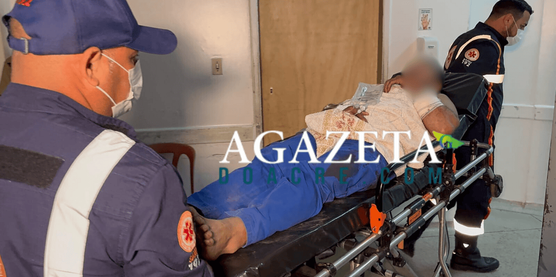Disparo acidental fere caseiro durante tentativa de espantar gavião em fazenda no interior do Acre