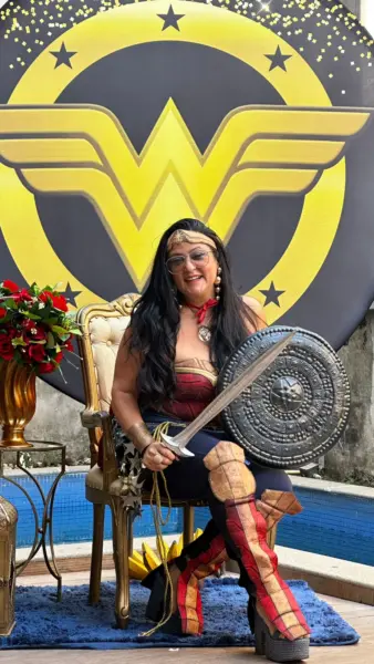 A blogueira Maria Clara Vicco esbanjou beleza, elegância e presença marcante no lançamento da ExpoAcre 2025. Cofira mais na coluna No Circuito