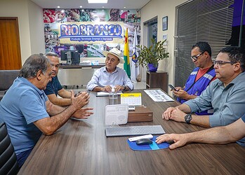 Prefeitura de Rio Branco e governo do Acre alinham projeto integrado de saneamento básico e resíduos sólidos para todo Acre