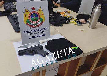 Dupla rouba moto e agride mulher, tenta fugir, cai durante perseguição e acaba presa em Rio Branco