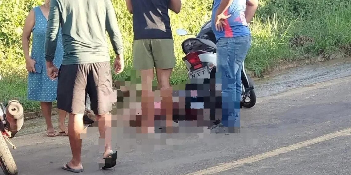 Mulher morre ao ser atingida por linha com cerol enquanto pilotava moto