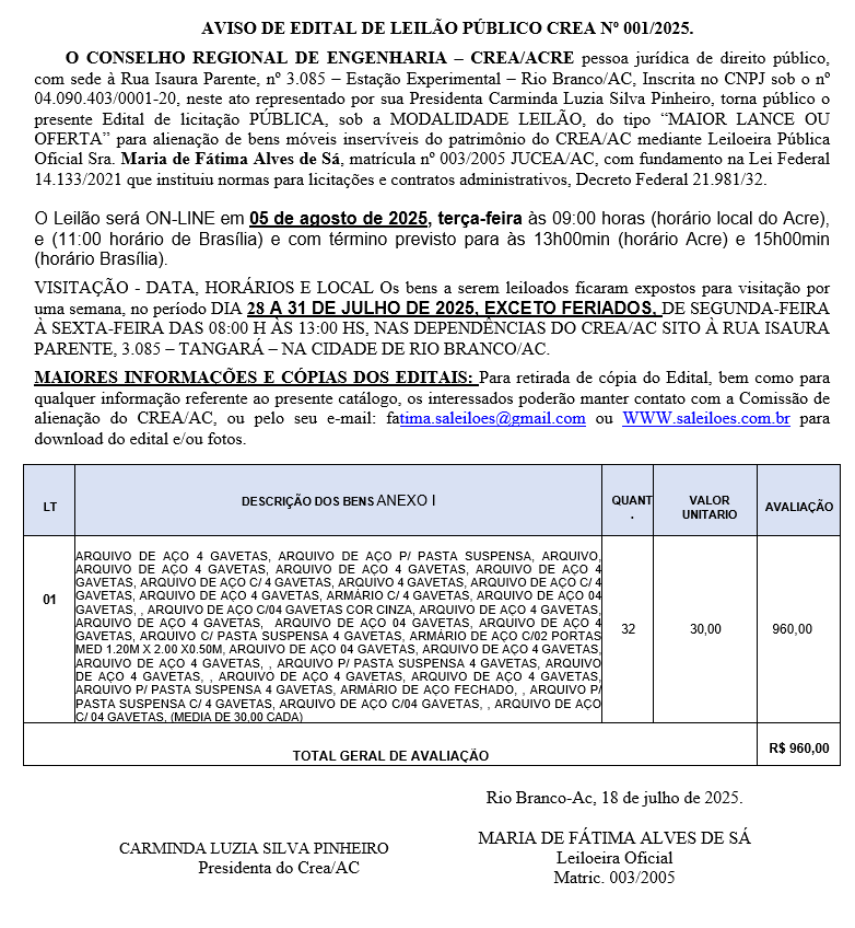 Editais