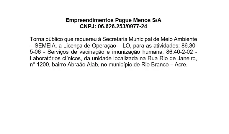 Avisos