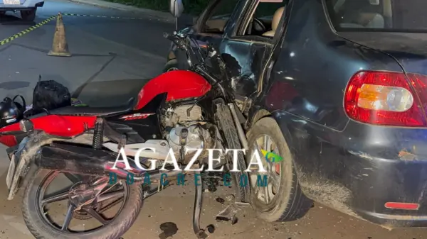 Motorista sem habilitação provoca acidente ao tentar retorno irregular e deixa duas pessoas feridas em Rio Branco