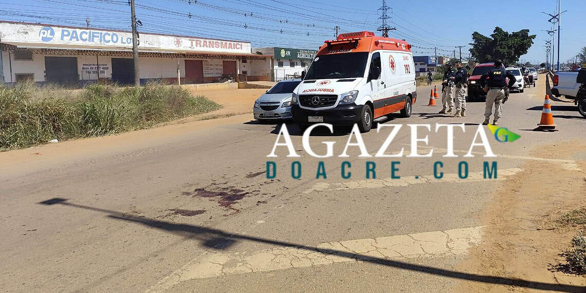 URGENTE: Motociclista morre após ser atropelado por carreta durante ultrapassagem na BR-364, em Rio Branco
