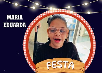 Família convida para Festa Solidária em apoio ao tratamento de Maria Eduarda