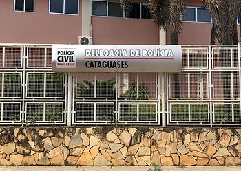 Delegacia de Polícia Civil em Cataguases vai investigar o caso — Foto: Polícia Civil/Divulgação