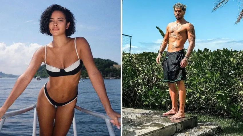Bella Campos e Zé Felipe  • Instagram/Bella Campos/Zé Felipe