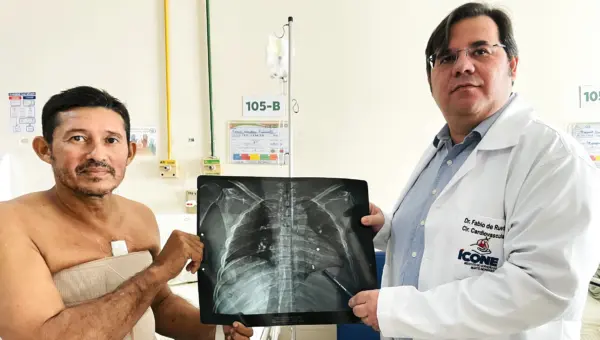 Em caso raro, produtor rural sobrevive após levar tiro no coração por acidente com rifle no Acre