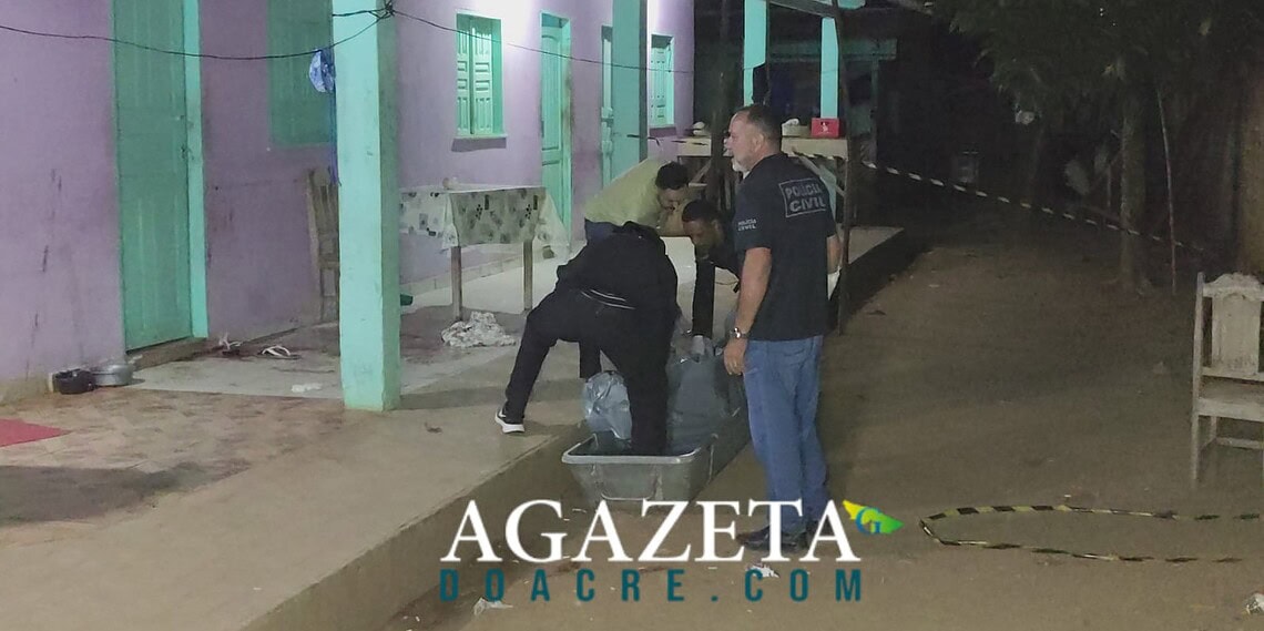 Homem é morto com golpes de terçado após briga durante bebedeira no interior do Acre
