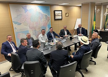 Pauta da reunião em Brasília foi o Novo Marco Legal do Saneamento. Foto: cedida