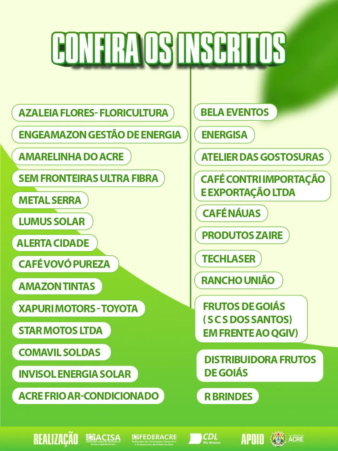 Concurso do stand mais bonito da Expoacre 2025 vai premiar expositores com até R$ 20 mil; veja participantes