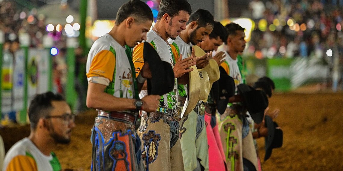 Classificações marcam a noite decisiva do Rodeio 2025. Foto: Ingrid Kelly/Secom