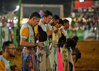 Classificações marcam a noite decisiva do Rodeio 2025. Foto: Ingrid Kelly/Secom