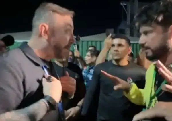 Produção de Matheus & Kauan impede coletiva antes do show e jornalistas são retirados de área de acesso; VÍDEO