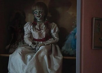 A boneca da franquia "Annabelle"  • Reprodução/Instagram