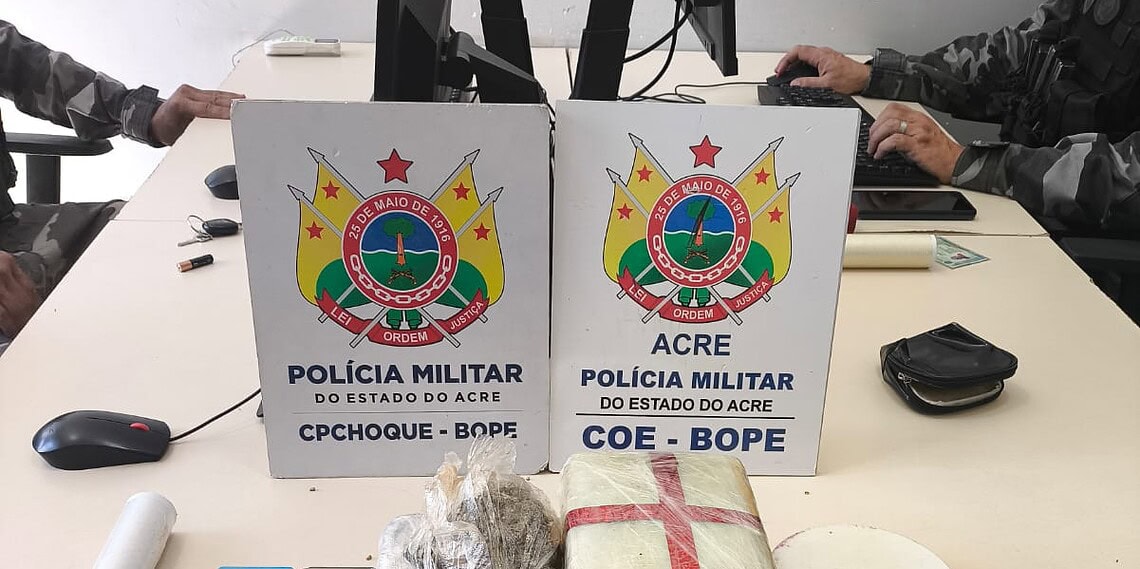 Bope prende homem por tráfico de drogas no bairro Eldorado, em Rio Branco