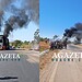 Caminhão boiadeiro é destruído por incêndio enquanto aguardava liberação na BR-317
