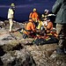 Bombeiros trabalham na missão de resgate: desolação com tragédia - (crédito: Divulgação/ CRBM)
