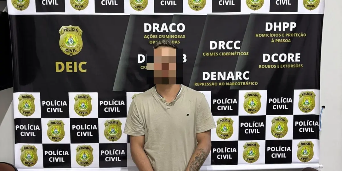 Homem investigado por homicídio em Rondônia é preso em hotel em Rio Branco 1 Foto: Arquivo/PCAC