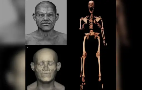 Cientistas reconstroem face de egípcio usando ossada de 4,5 mil anos