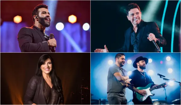 Gusttavo Lima, Zezé Di Camargo, Fernanda Brum e Jorge & Mateus estão entre os shows confirmados da Expoacre 2025
