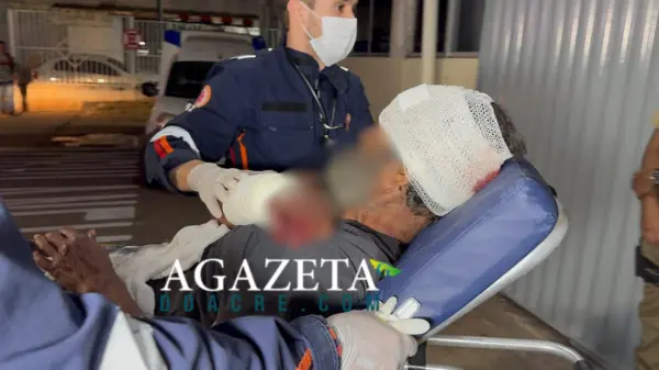 Discussão entre vizinhos termina com homem ferido a facadas em bairro de Rio Branco