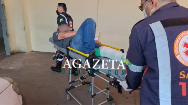 Cachorro atravessa pista e provoca queda de motociclista na AC-10