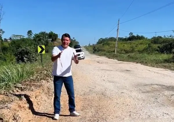 Roberto Duarte chama BR-364 de “Faixa de Gaza brasileira” e desafia Lula a visitar rodovia