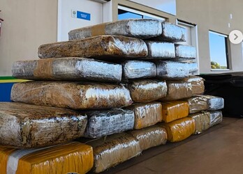 GEFRON apreende 26 kg de Skunk na fronteira e causa prejuízo de R$ 261 mil ao tráfico