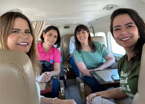 Michelle Bolsonaro já está no Acre para eventos do PL em Cruzeiro do Sul e Rio Branco