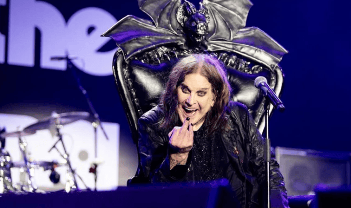 Ozzy Osbourne no show de despedida do Black Sabbath  • Instagram / Ozzy Osbourne