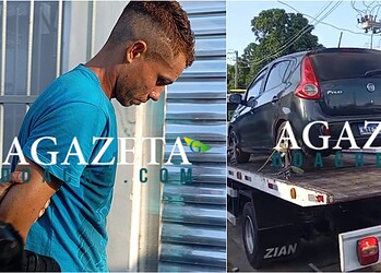 Motorista de aplicativo é resgatado por PMs após cair em emboscada na Cidade do Povo; suspeito foi preso com pistola