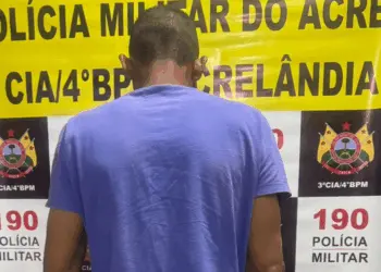 Polícia Civil cumpriu mandado de prisão contra homem no sábado, 23, em Acrelândia.