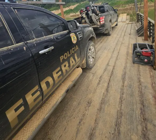 Polícia Federal prende homem por roubo de motocicleta no Acre