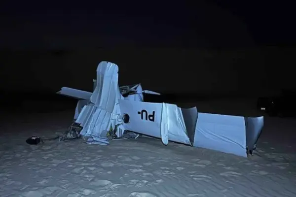 Avião cai nos Lençóis Maranhenses e mata duas pessoas