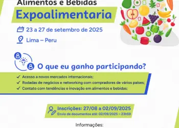 Sebrae irá selecionar empresas para participarem da Expoalimentaria, no Peru