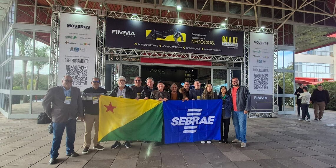 Com apoio do Sebrae, empresários acreanos participam da FIMMA Brasil 2025
