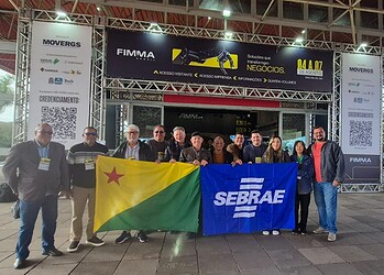 Com apoio do Sebrae, empresários acreanos participam da FIMMA Brasil 2025
