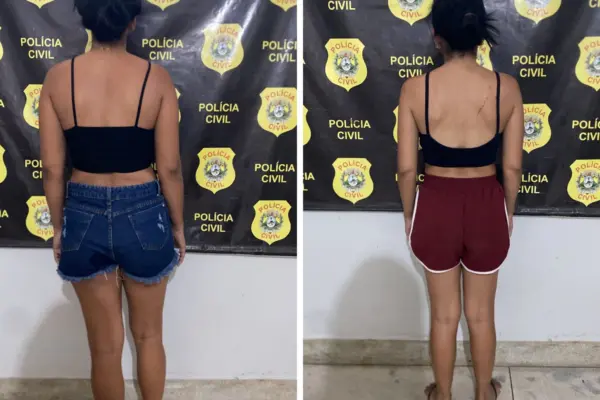 Mulheres são presas com produtos furtados e arma de fogo no interior do Acre