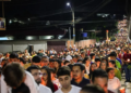 FOTOS: Milhares de fiéis acompanham procissão do Novenário de Nossa Senhora da Glória em Cruzeiro do Sul