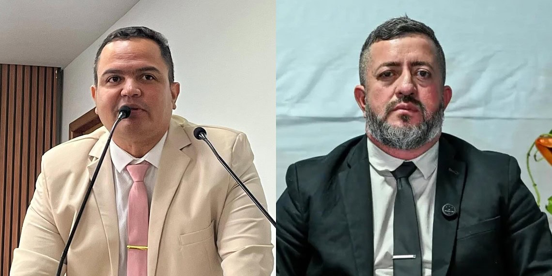 Leôncio Castro e Márcio Mustafá - Foto: Reprodução